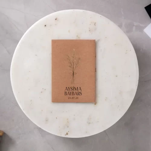 Ekonomik Düğün Davetiyesi 10656