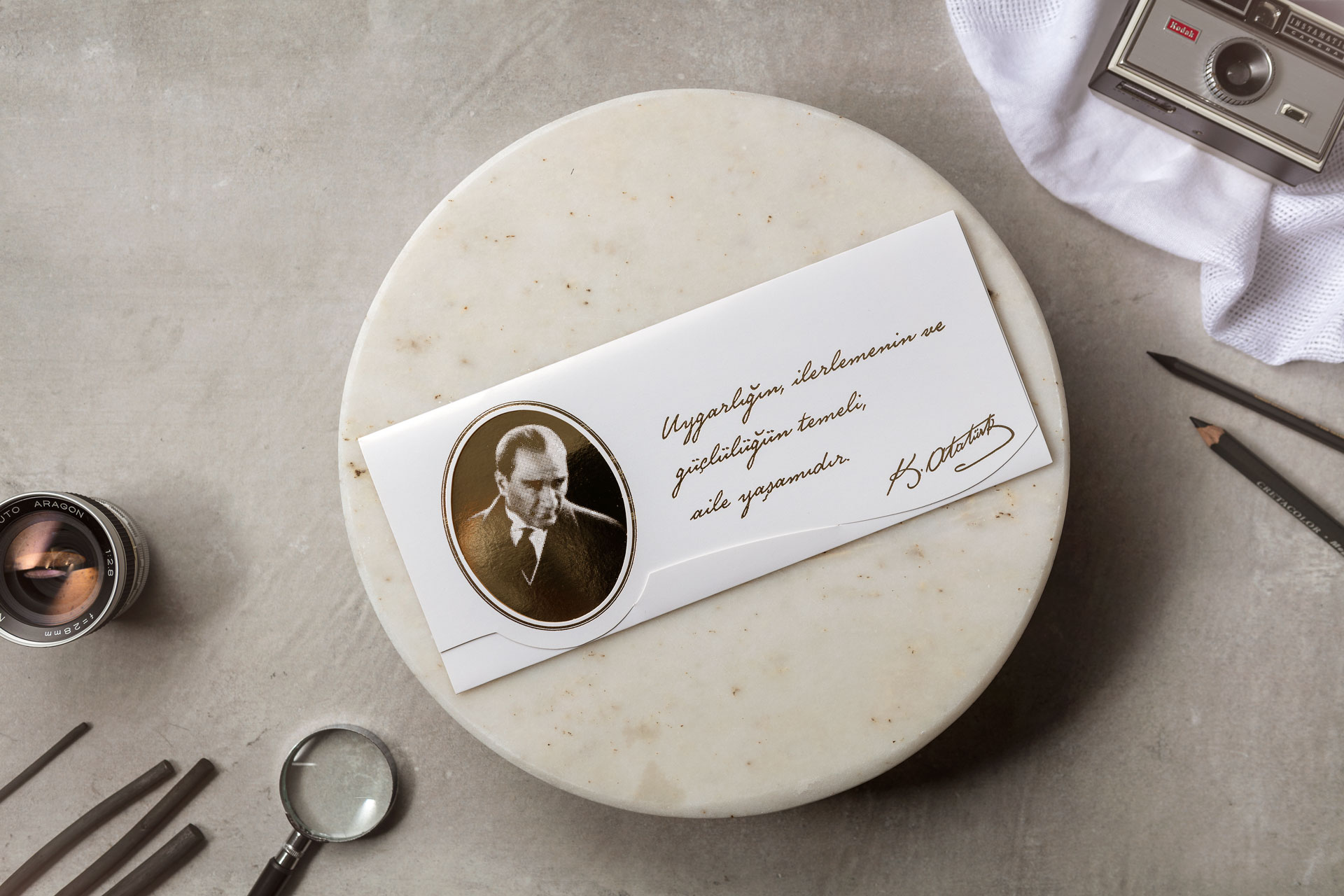 Lüks Düğün Davetiyesi 8290 Atatürk