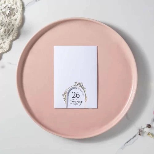 Ekonomik Düğün Davetiyesi 7130