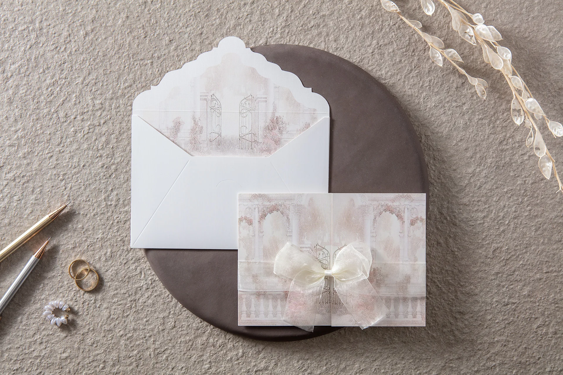 Lüks Düğün Davetiyesi 10688