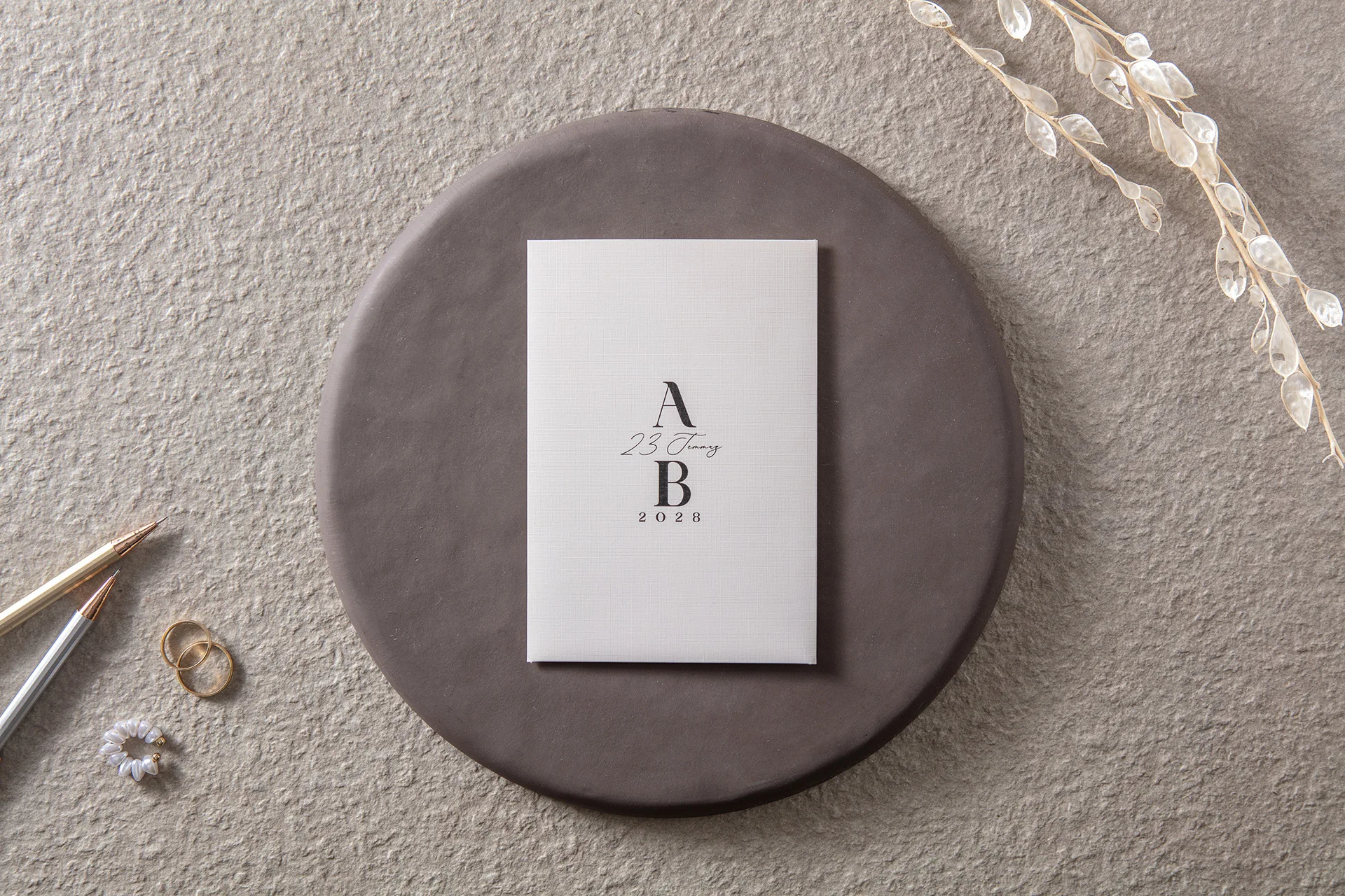 Lüks Düğün Davetiyesi 10691