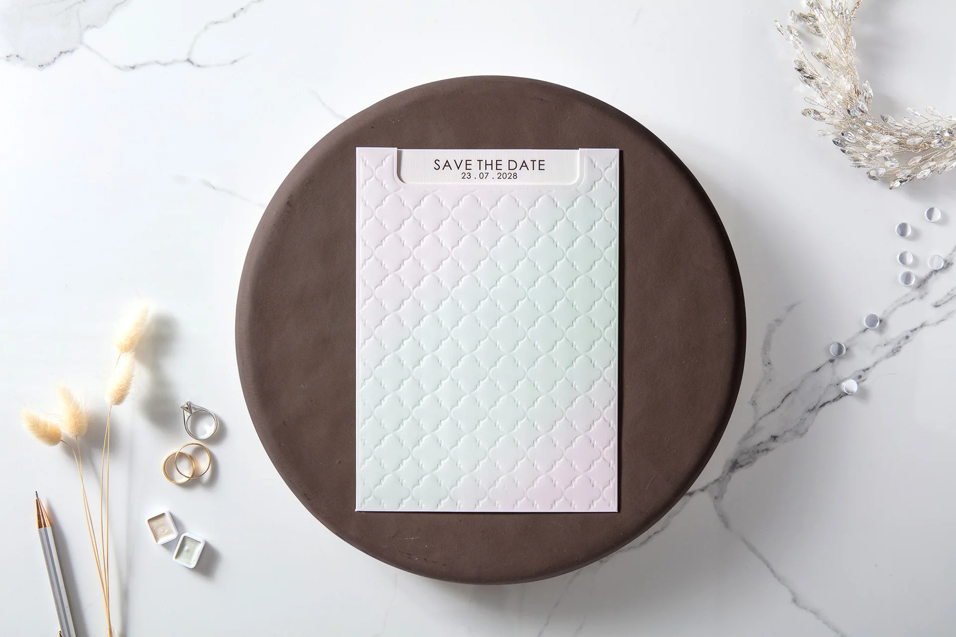 Lüks Düğün Davetiyesi 10679